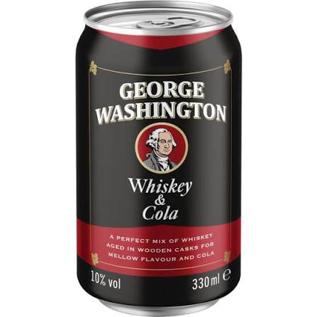 George Washington Whiskey & Cola – Dose 0,33 l