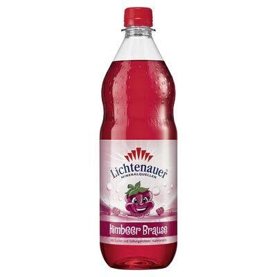 Lichtenauer Himbeerbrause – Flasche 1,0 l