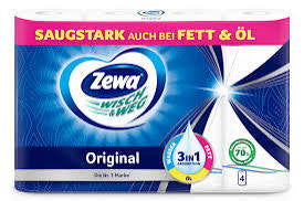 Wisch & Weg Original Küchenrolle – 4 Rollen